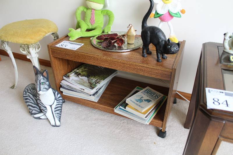 lot 85 image: 2-Tier Cart Table