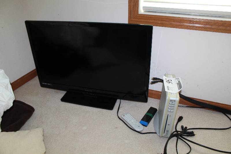 lot 56 image: Magnavox TV, Emerson DVD Player