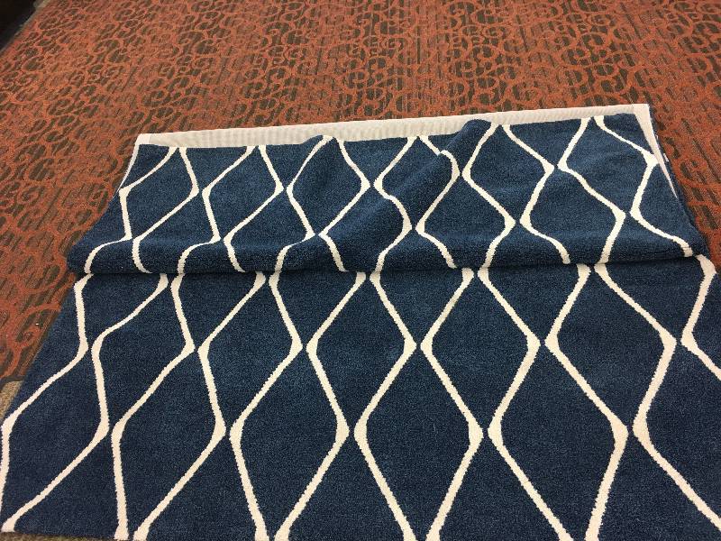 lot 18 image: MINERAL SPRING MICROFIBER RUG, 6 X 96, Retail $139.99