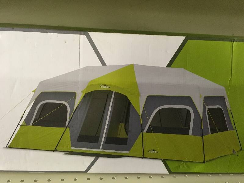 lot 41 image: CORE 12 PERSON TENT, RETAIL $199.99