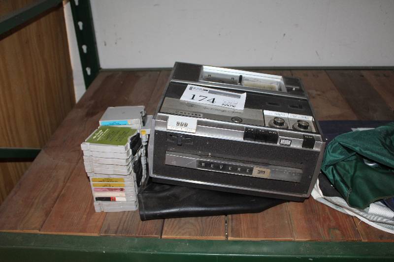 lot 174 image: 3M Tape Deck, Tapes