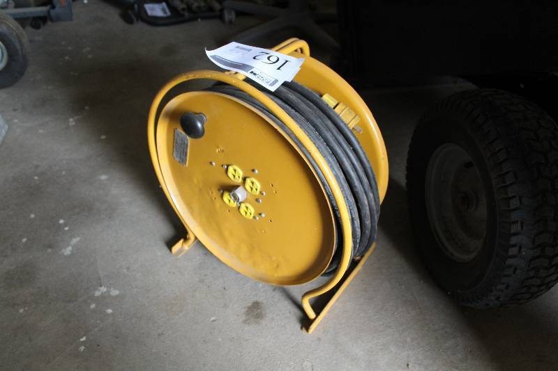 lot 162 image: Safeway Portable Cord Reel w Power Cord
