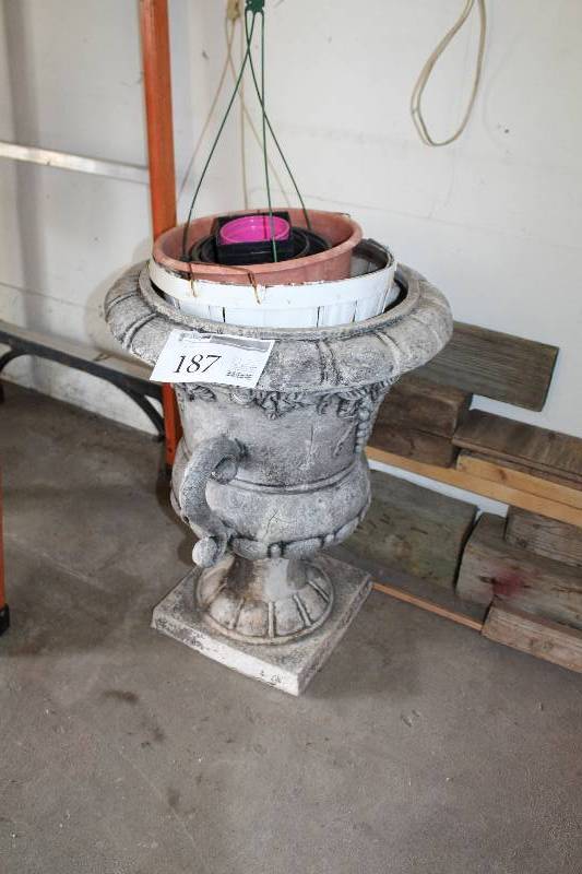 lot 187 image: Plant Garden Planters