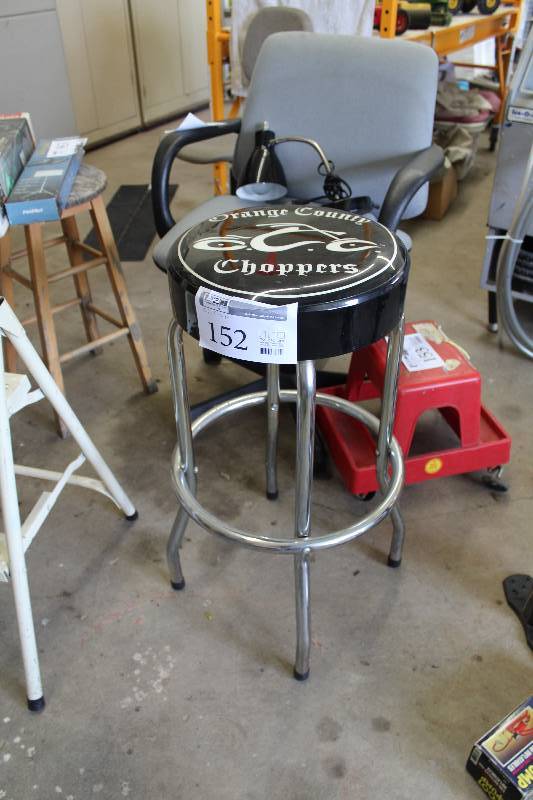lot 152 image: Orange County Choppers Stool