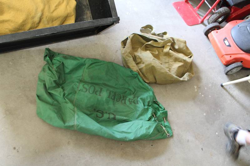 lot 164 image: U.S. Parcel Post Bag, Army Bag