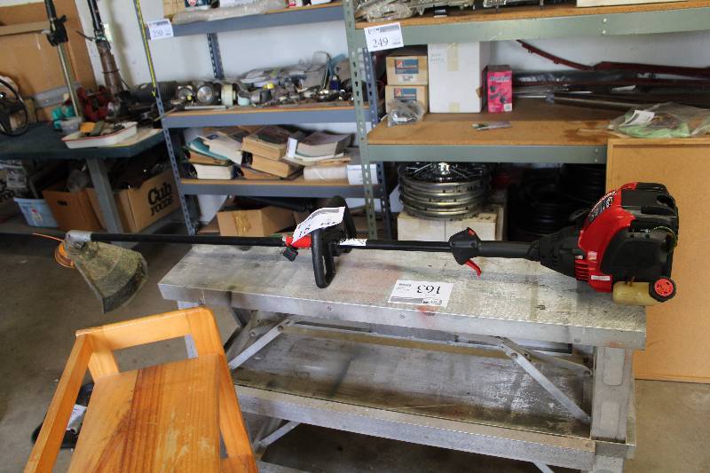 lot 18 image: Troy-Bilt 4-Cycle Gas String Trimmer