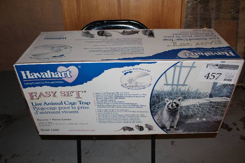 lot 457 image: Havahart Live Animal Cage Trap