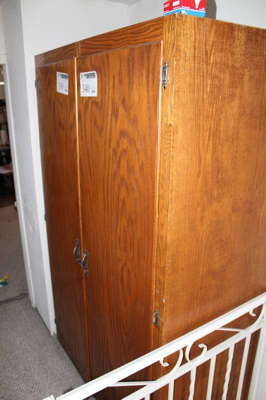 lot 339 image: 2-Door Cedar Wardrobe
