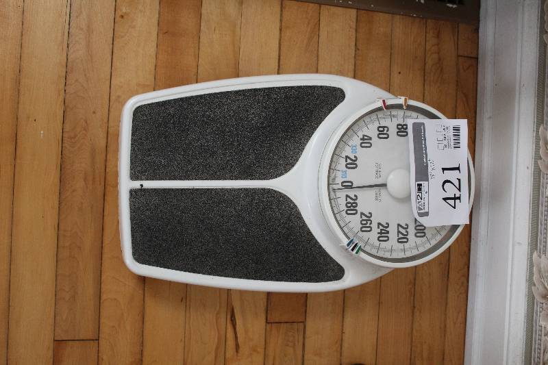 lot 421 image: 300lb. Floor Scale