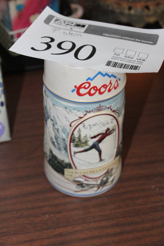 lot 390 image: Coors Beer Stein