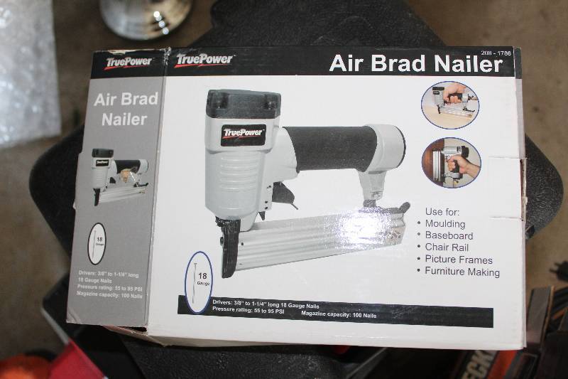 lot 37 image: TruePower Air Brad Nailer