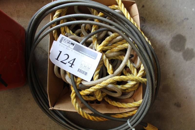lot 124 image: Rope, Security Cable
