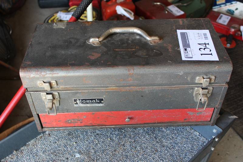 lot 134 image: Homak Tool Box