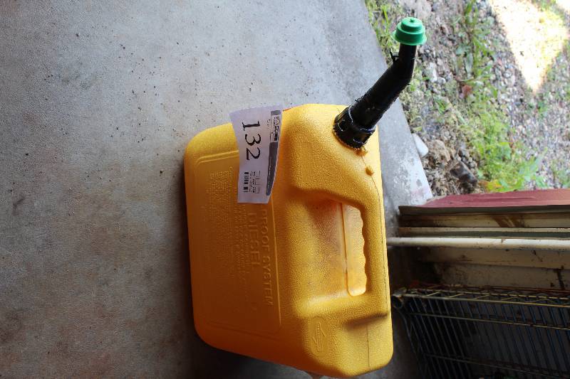 lot 132 image: Diesel Fuel Can