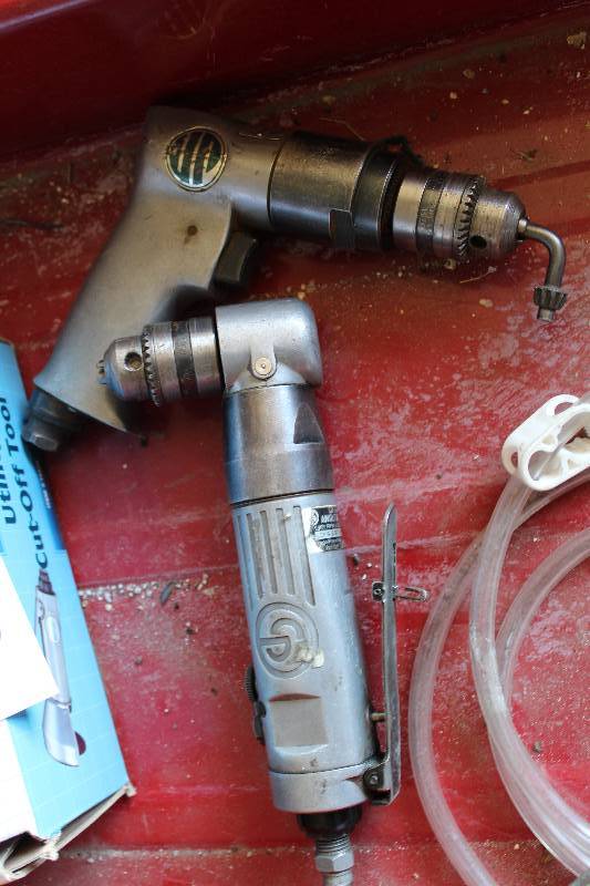 lot 64 image: Lot of (2) Chicago Pneumatic Air Angle Drill