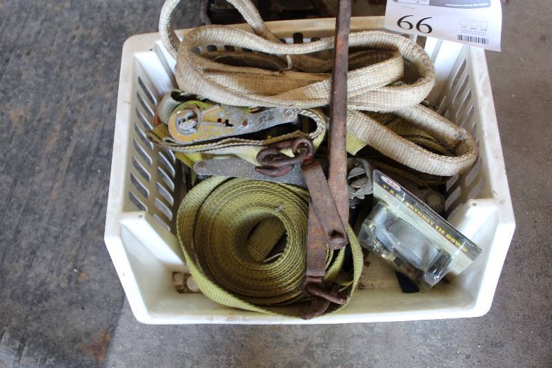 lot 66 image: Nylon Tie-Down Straps