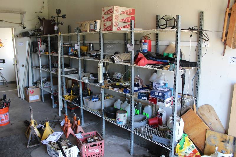 lot 243 image: Wall Shelving Unit