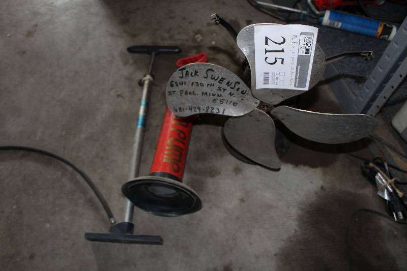 lot 215 image: Fan, Air Pump, Suction Pump