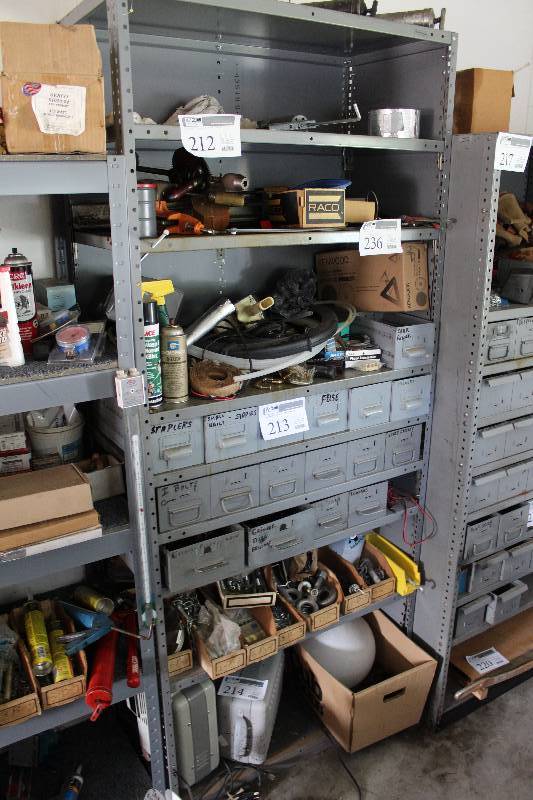 lot 236 image: 9-shelf Shelving Unit