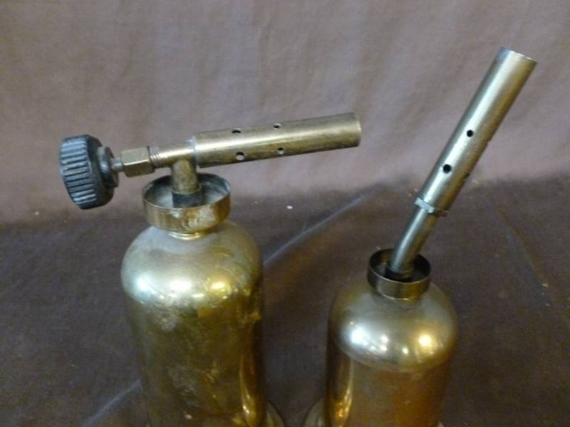 Vintage Brass Torch