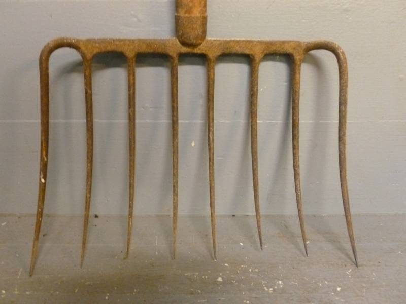 Vintage Silage Fork