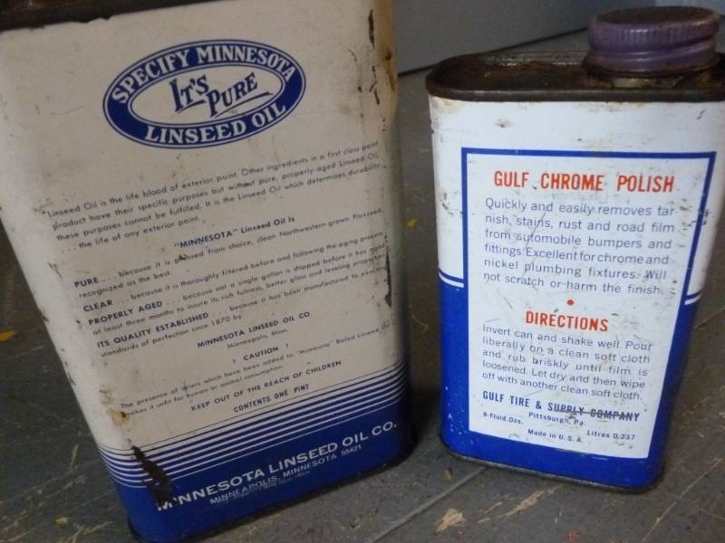 Vintage Oil Cans