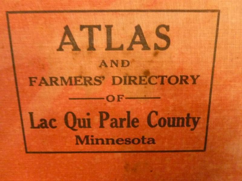 Vintage County Atlas Book