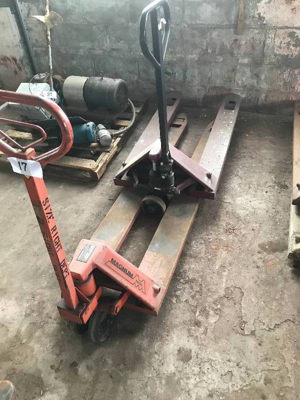 2 PALLET JACKS