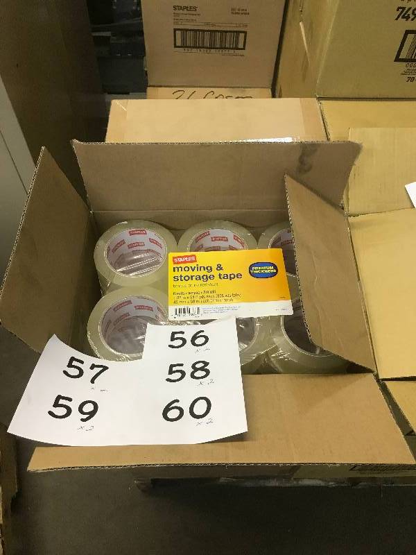 2 CASES OF TAPE