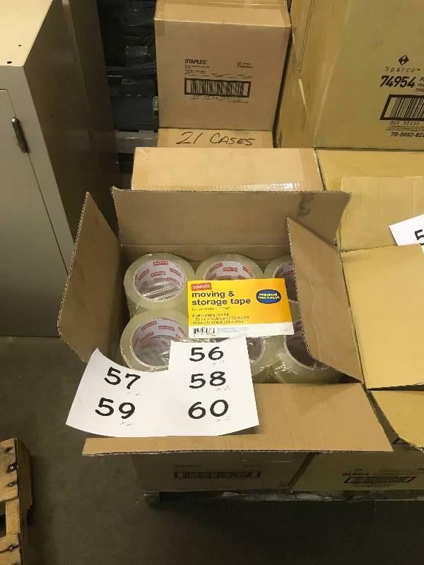 2 CASES OF TAPE