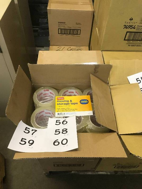 2 CASES OF TAPE