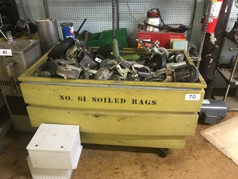 LARGE LOT OF CASTERS