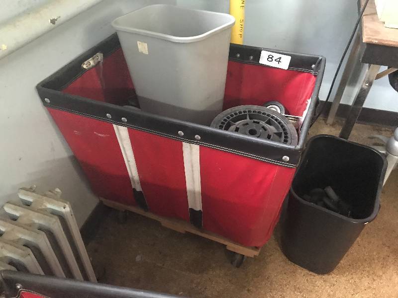 BIN WITH CASTERS