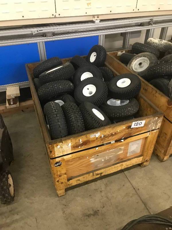 CRATE OF AIR TIRES