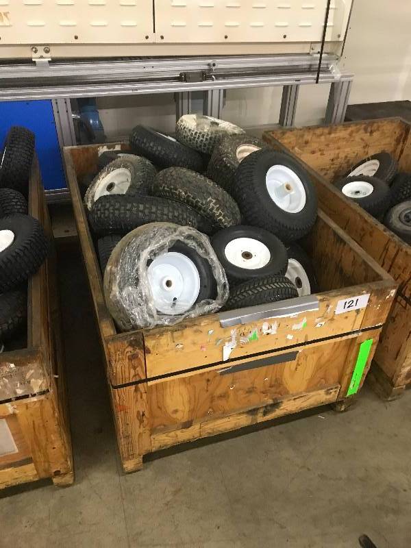 CRATE OF AIR TIRES