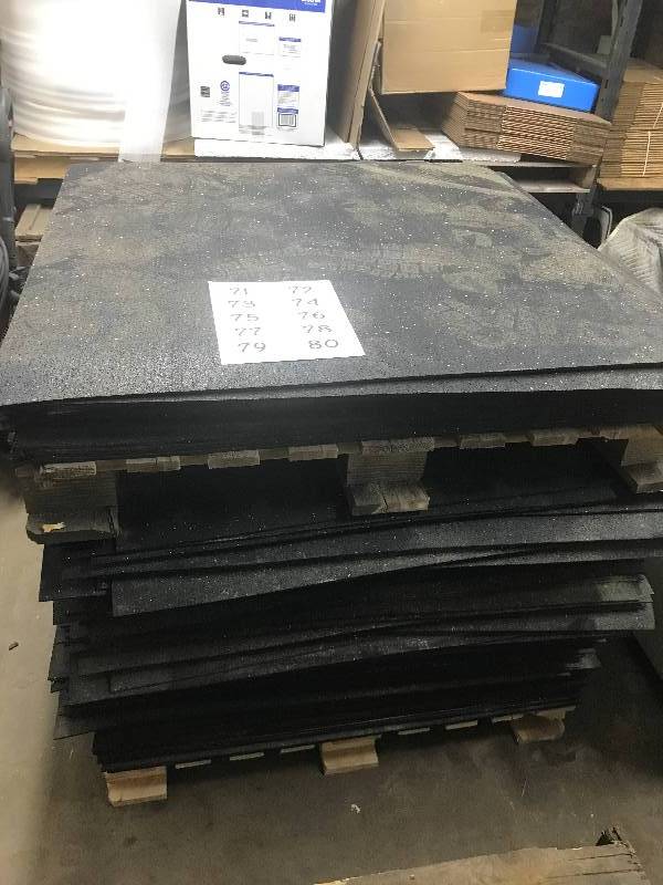20 RUBBER MATS