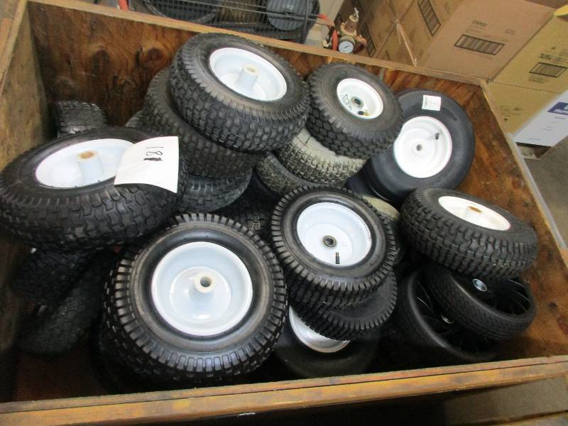 CRATE OF AIR TIRES