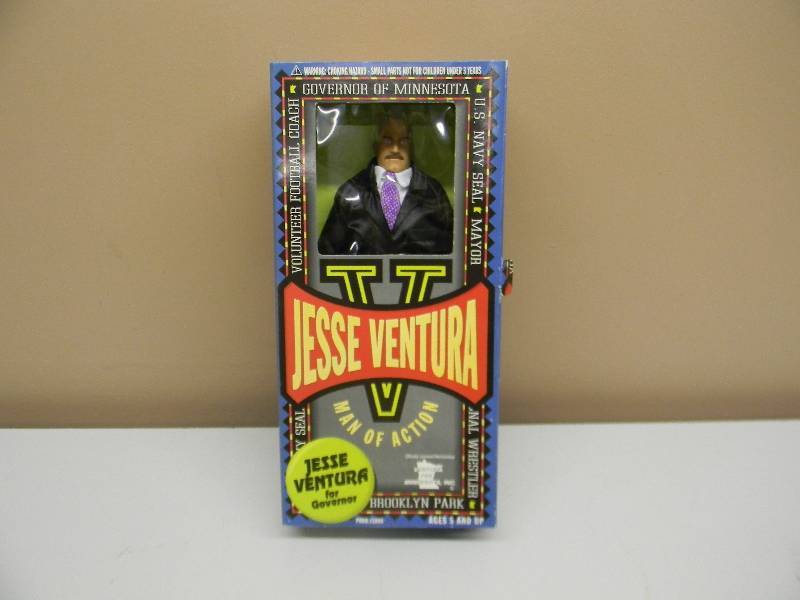 lot 39 image: JESSE VENTURA MAN OF ACTION GOVERNOR FIGURE - STILL IN BOX SEE PICTURES