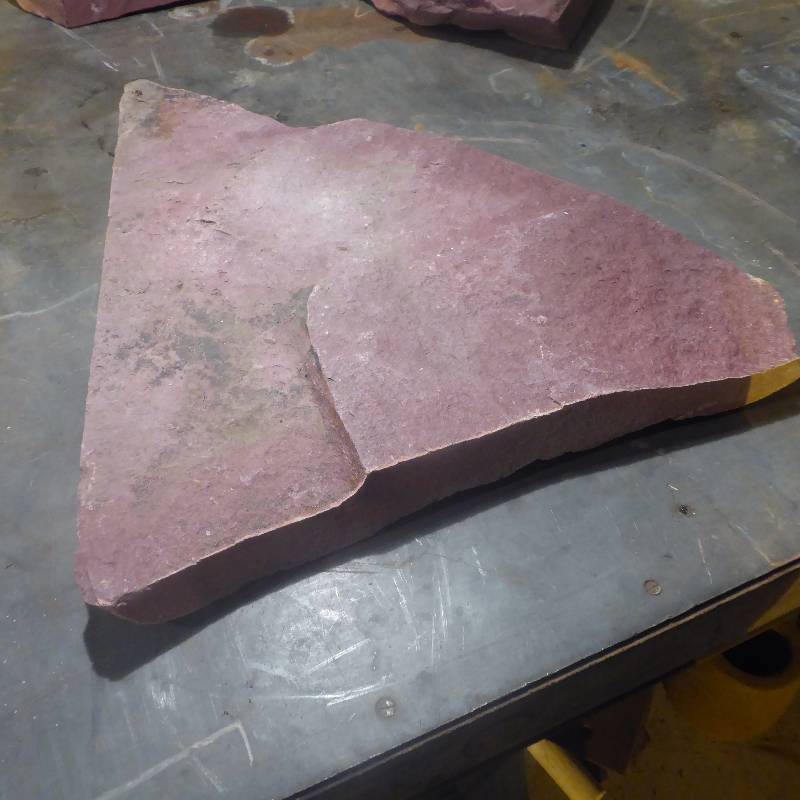 lot 27 image: Minnesota Red Catlinite Carving Pipestone Block #3