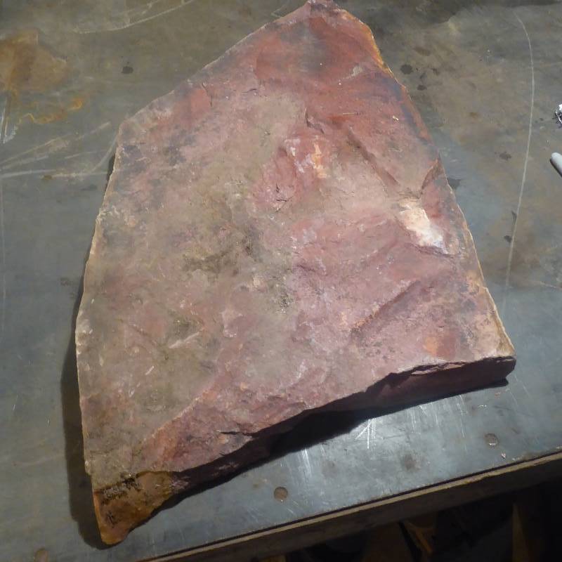 lot 30 image: Minnesota Red Catlinite Carving Pipestone Block #6