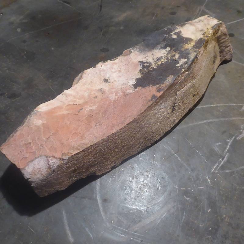 lot 31 image: Minnesota Red Catlinite Carving Pipestone Block #7