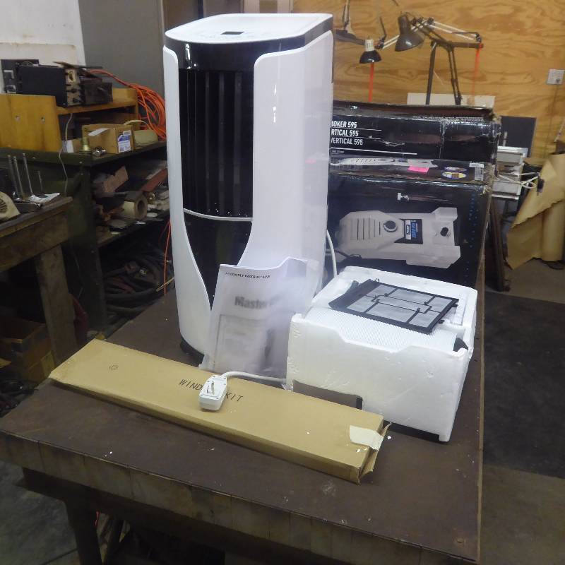 lot 73 image: Brand New Master Craft 8,000 BTU Portable Air Conditioner