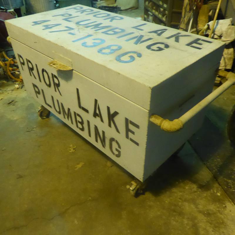 lot 87 image: Rolling Steel Jobsite Tool Box