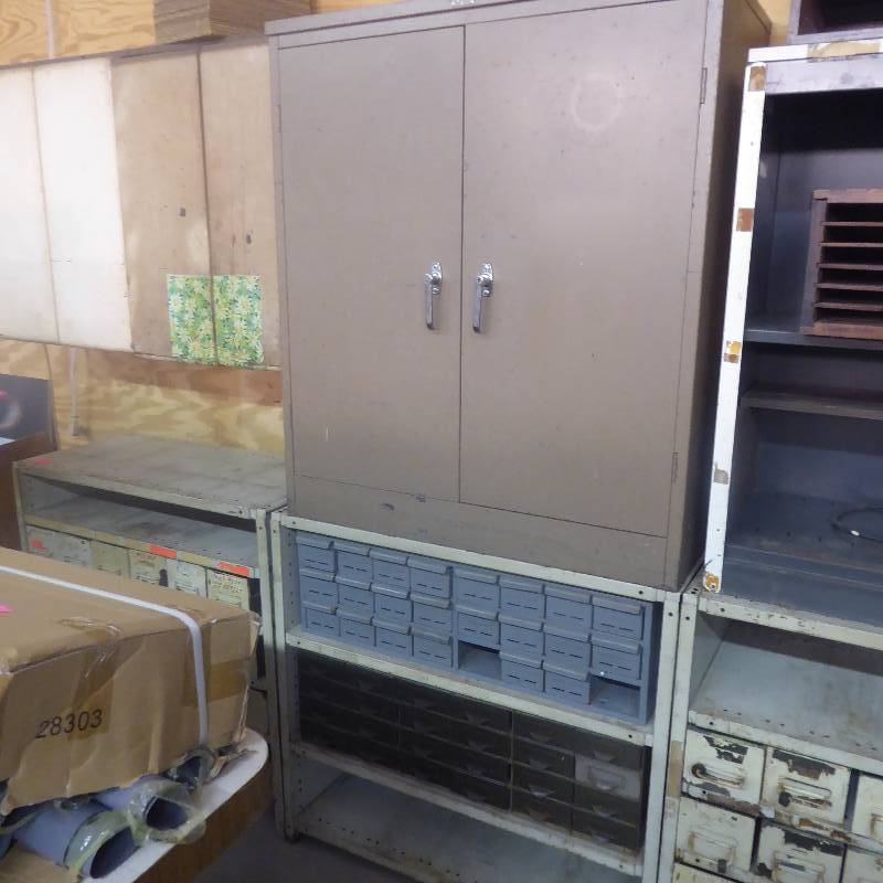 lot 92 image: Steel Cabinets Lot