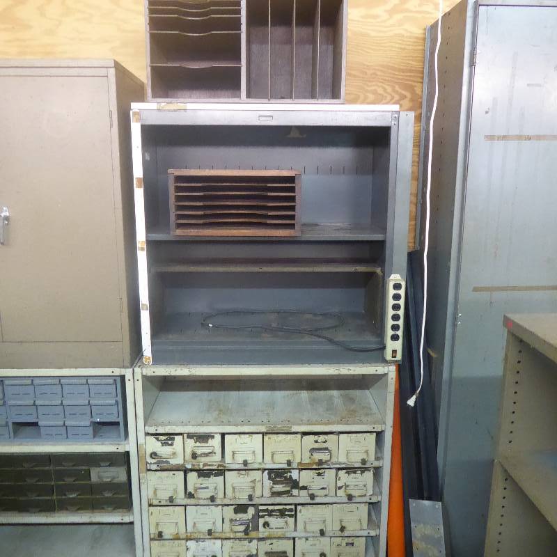 lot 93 image: Steel Cabinets Lot #2