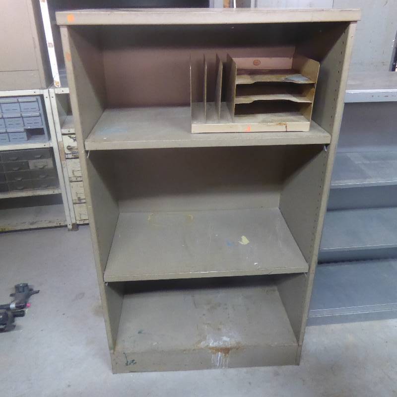 lot 98 image: 52 Steel Cabinet