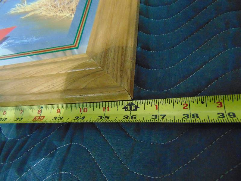 lot 14 image: Budweiser Collectible Mirror