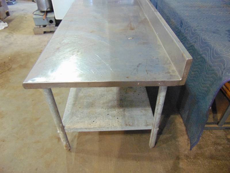 lot 45 image: Stainless Steel Table