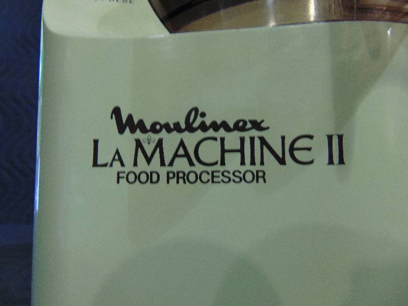 lot 52 image: Moulinex La Machine II Food Processor