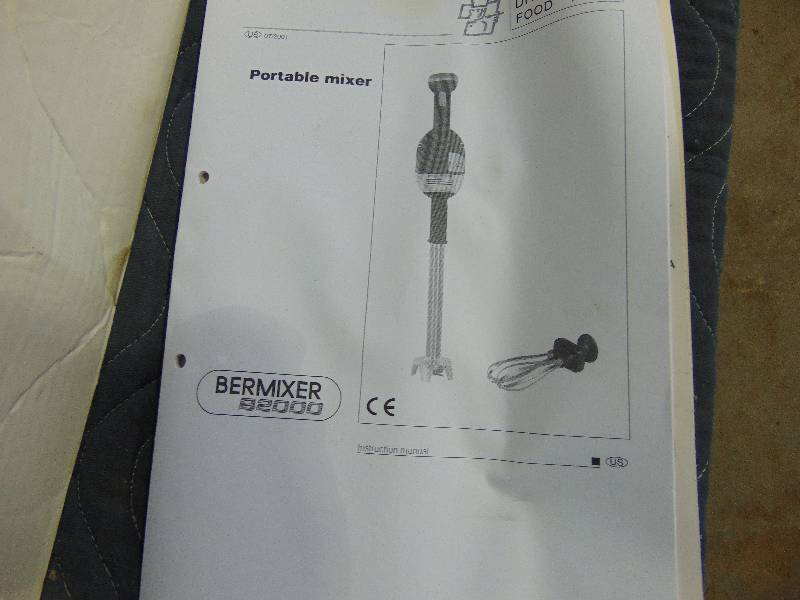 lot 58 image: Bermixer B200 Portable Mixer